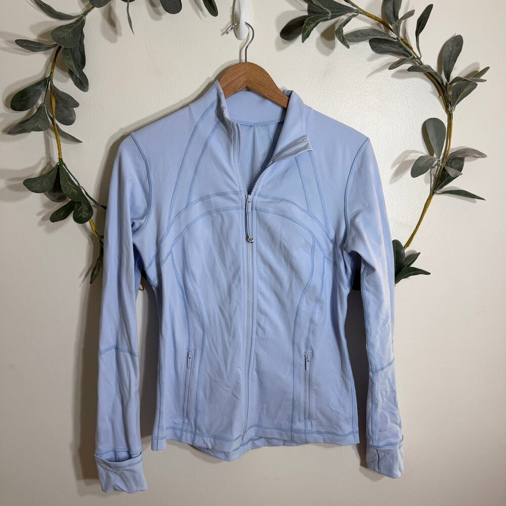 Lululemon Light Blue Define Jacket
